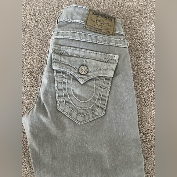 TRUE RELIGION BILLY SUPER T LOW RISE JEANS! - Picture 5 of 9